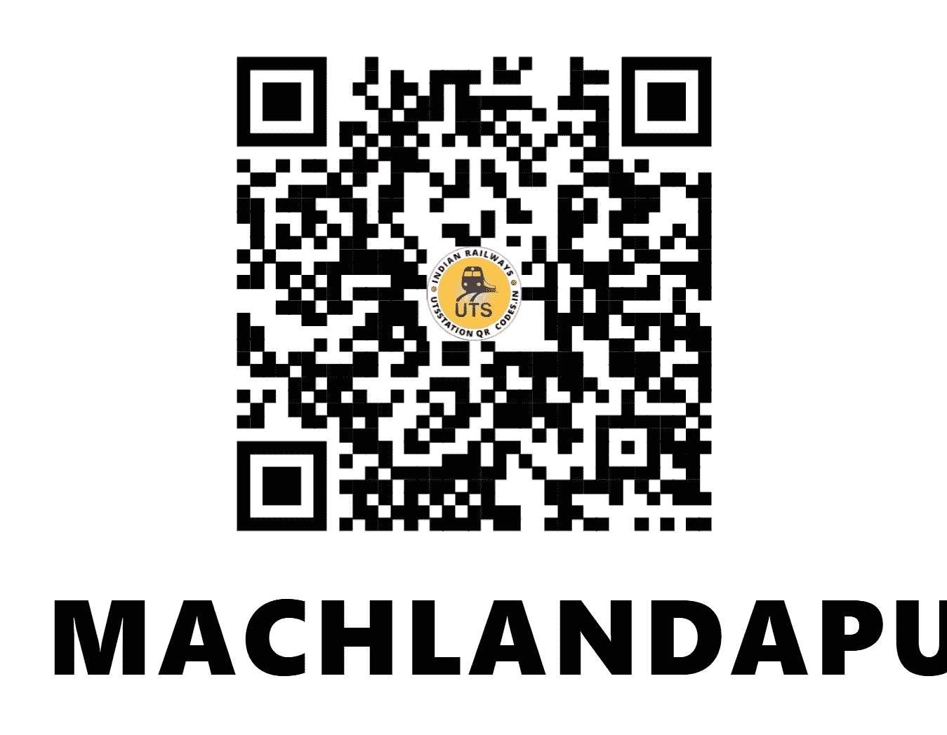 UTS QR Code for MACHLANDAPUR - MSL (ER - WEST BENGAL)